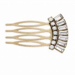 NEW Chloe + Isabel Crystal Baguette Hair Comb
